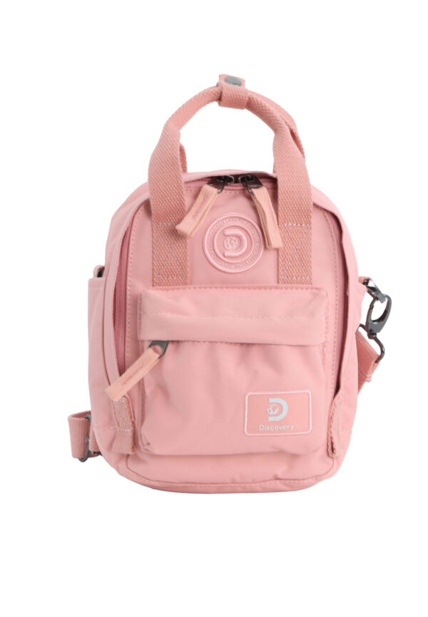 Shoulder bag with handle pink